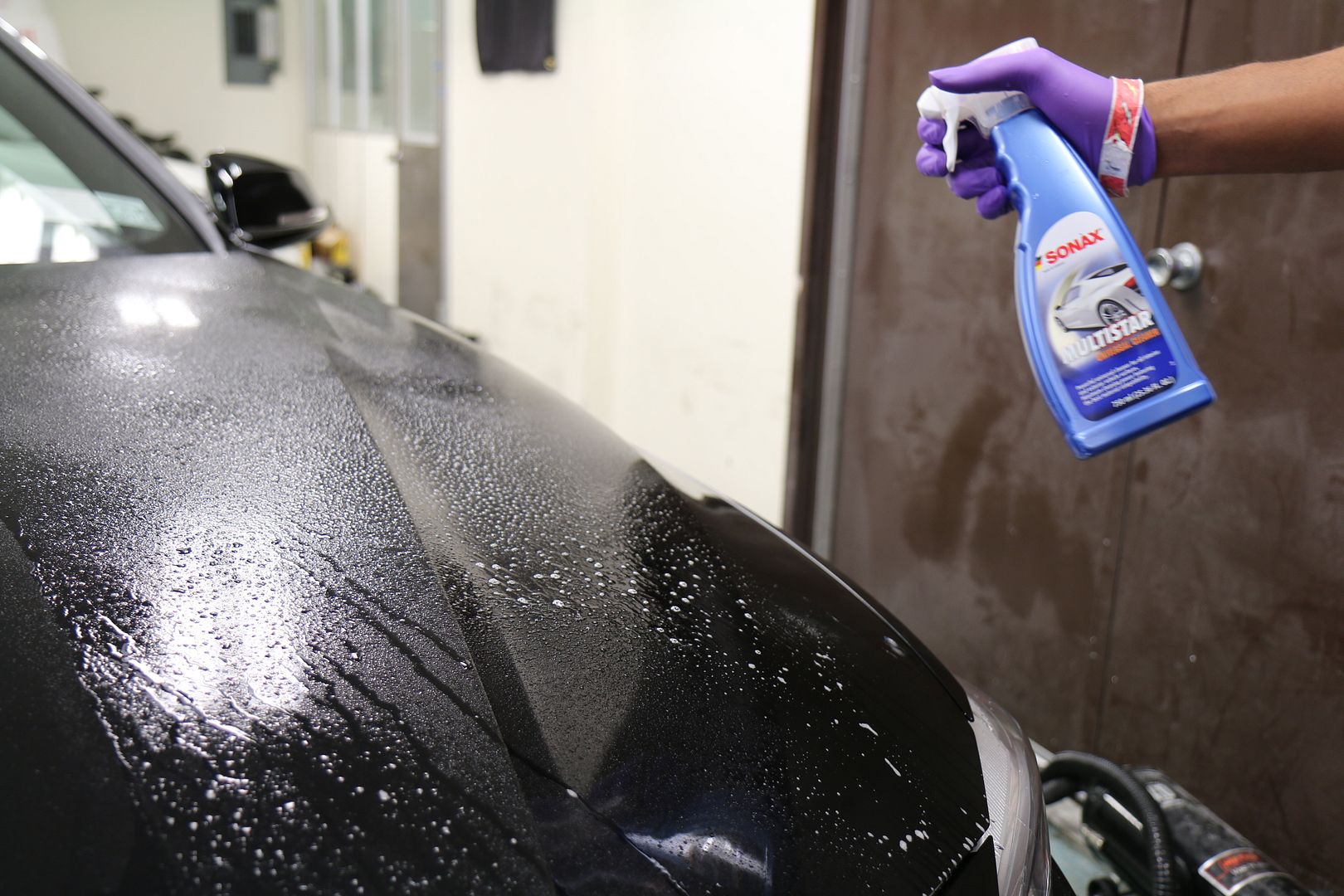 BMW 435 gets new car preparation, opti coat, and clear film install